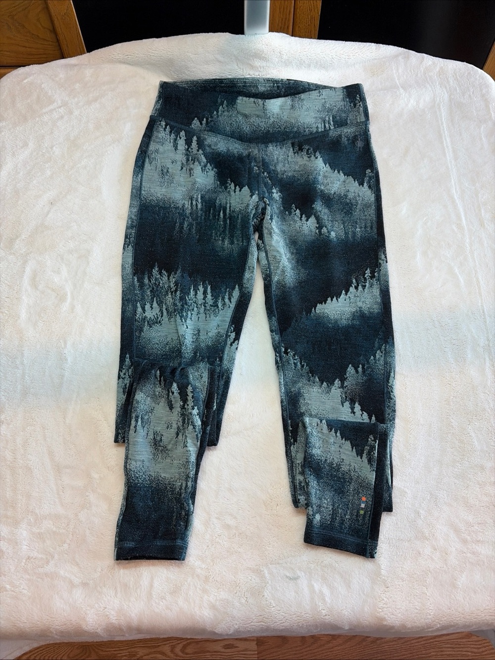 Sweaty Betty The Super Sculpt Pants Geometrical Tree Print Women’s Sz M